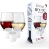 imagePureWine Phoenix BioPods 8Pack Refill for Wine Filter  EcoFriendly Portable Reusable Wine Aerator  Histamine ampamp Sulfite Filter ampamp Purifier8 Count Pods