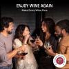 imagePureWine Wand Filters Histamines and Sulfites  May Reduce and Alleviate Wine Allergies ampamp Sensitivities  Purifier Aerates Wine Restore Taste ampamp Purity  Twist Off Wine Glass Charm Accessory