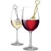 imagePureWine Wand Purifier Filter Stick Removes Histamines and Sulfites  Reduces Wine Allergies ampamp Eliminates Headaches  Drop It ampamp Stir Aerates Restoring Taste ampamp Purity  Pack of 16 Silver  Gold