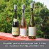 imageDrink PureWine Per Bottle Aerator ampamp Filter  The Wave Removes Histamines ampamp Sulfites Reduces Hangovers BPAFree Pourer Restores Taste Pack of 1