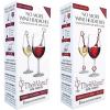 imagePureWine Wand Purifier Filter Stick Removes Histamines and Sulfites  Reduces Wine Allergies ampamp Eliminates Headaches  Drop It ampamp Stir Aerates Restoring Taste ampamp Purity  Pack of 16 Silver  Red