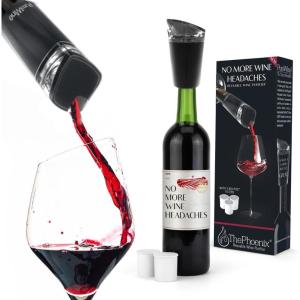 imagePureWine Phoenix BioPods 8Pack Refill for Wine Filter  EcoFriendly Portable Reusable Wine Aerator  Histamine ampamp Sulfite Filter ampamp PurifierNoir Starter Kit